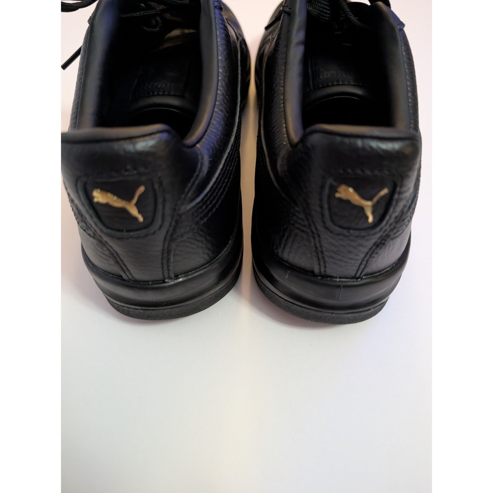Men's Size 10 - Puma GV Special Black Leather Shoes in Excellent Condition. - Picture 3 of 6